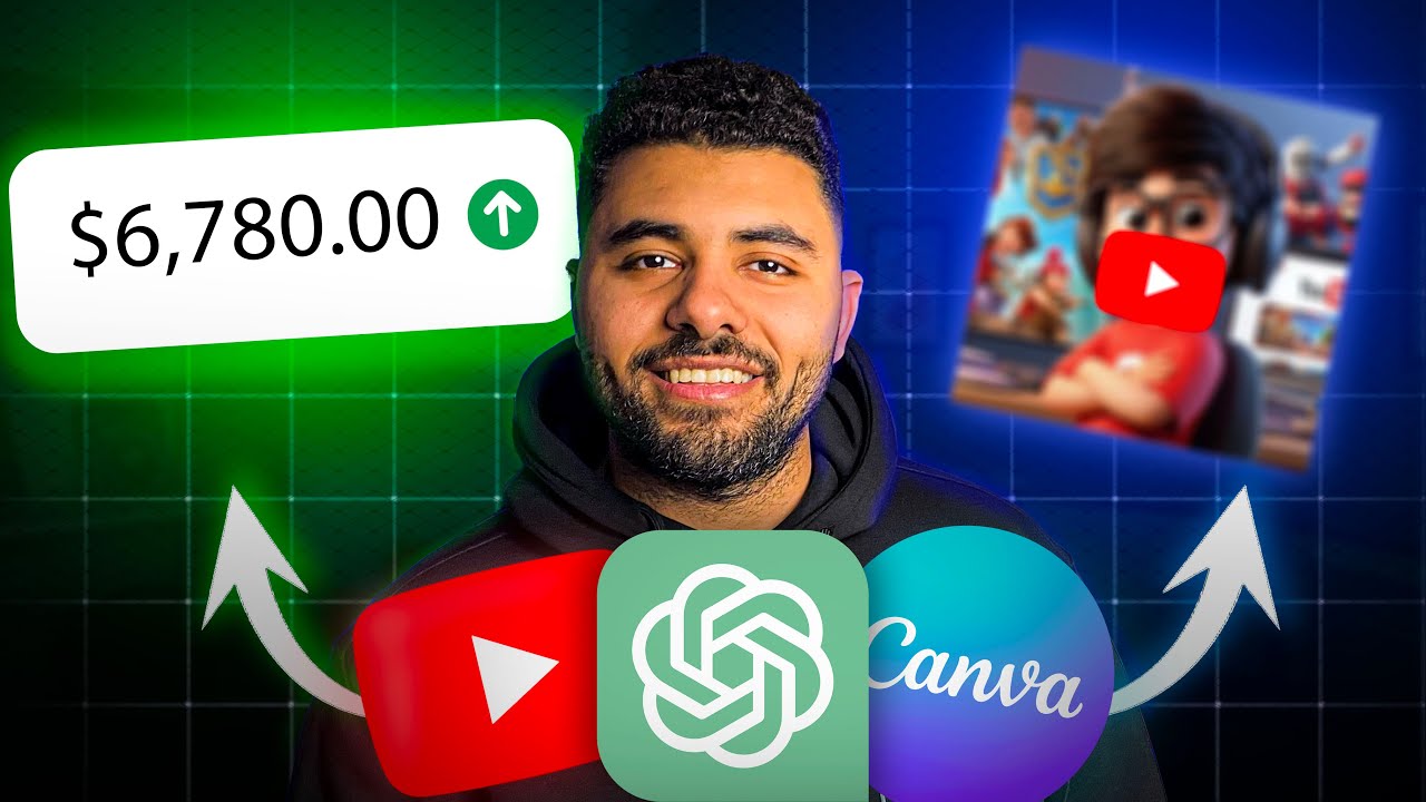 إزاي استخدمت ChatGPT وCanva وInVideo في شغل بيجيب دخل شهري؟