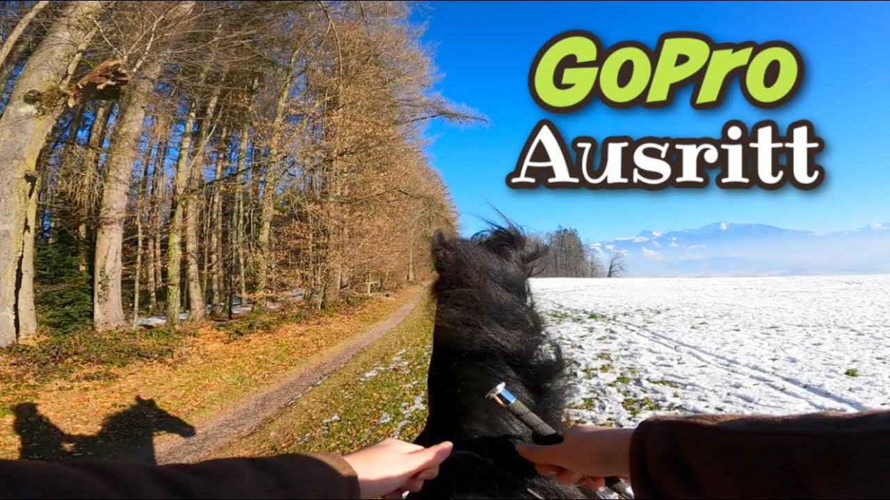 GroPro Ausritt im Schnee ⛄️