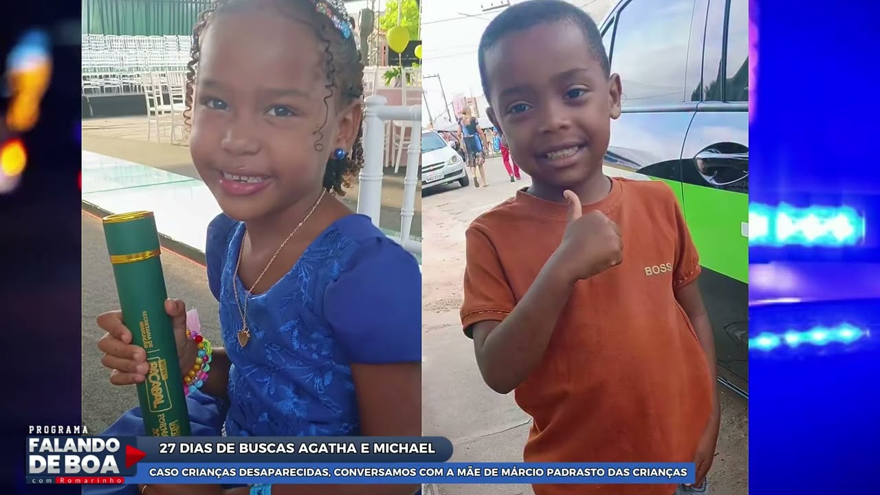 CASO CRIANÇAS DESAPARECIDAS, CONVERSAMOS COM A MÃE DE MÁRCIO PADRASTO DAS CRIANÇAS