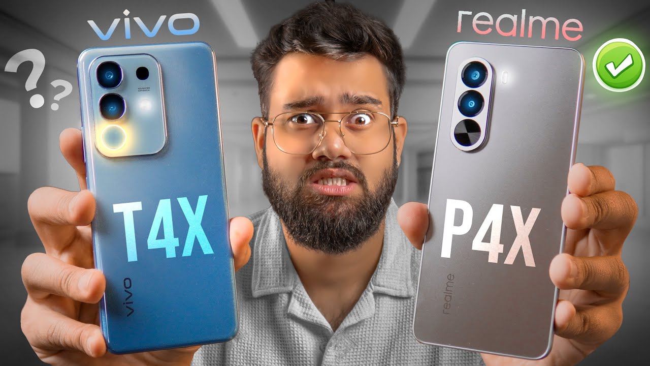 realme P4x vs vivo T4x Full Compare | Best Phone Under ₹15,000 ⚡