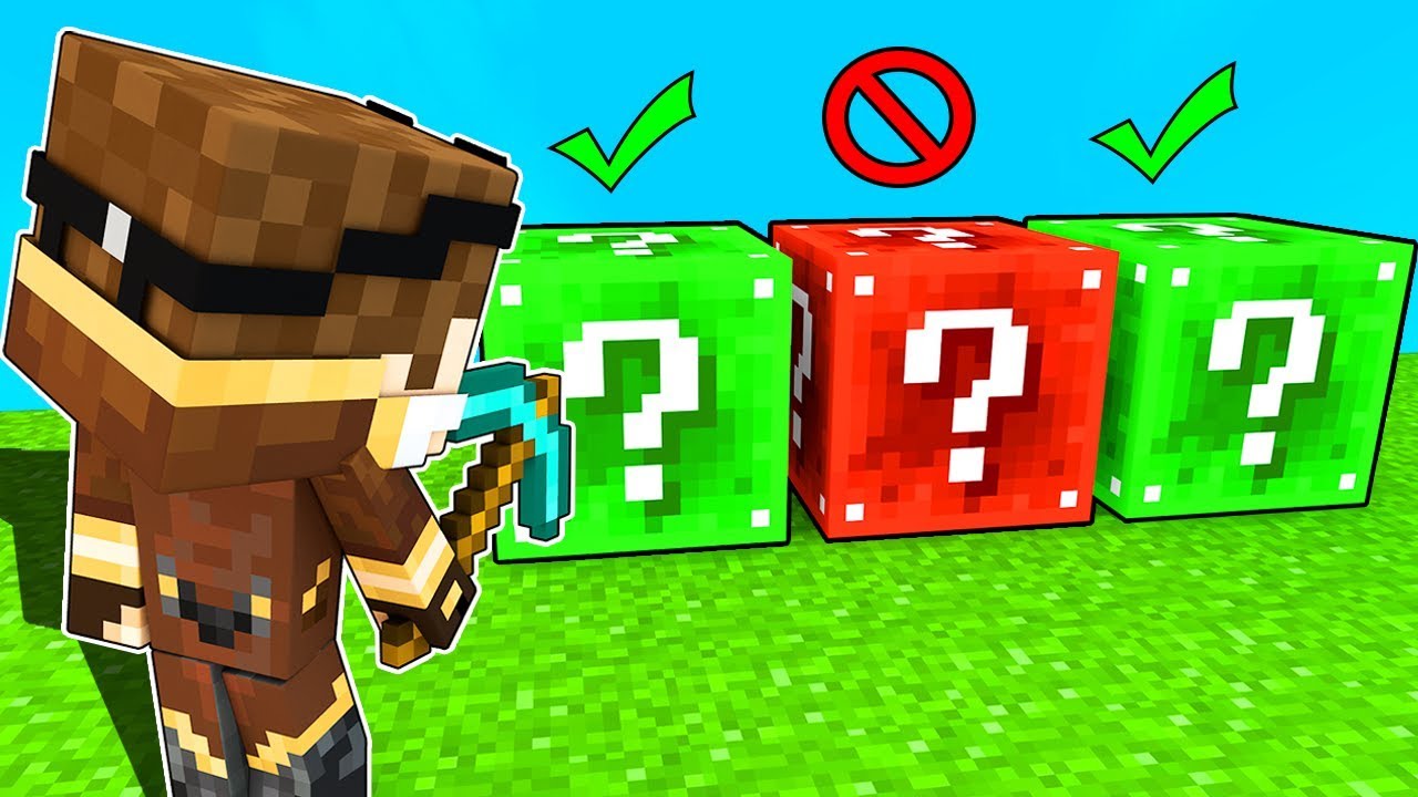 NON APRIRE IL LUCKYBLOCK SBAGLIATO su MINECRAFT!