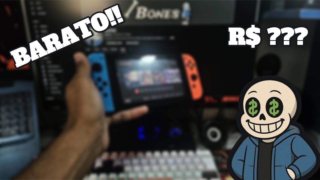 PAGUEI MUITO BARATO NESSE NINTENDO SWITCH
