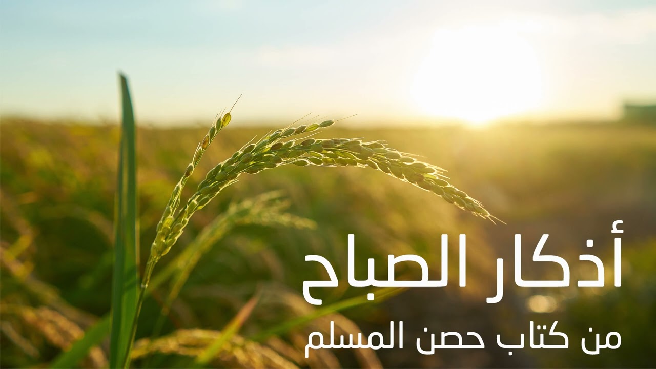 أذكار الصباح من كتاب حصن المسلم