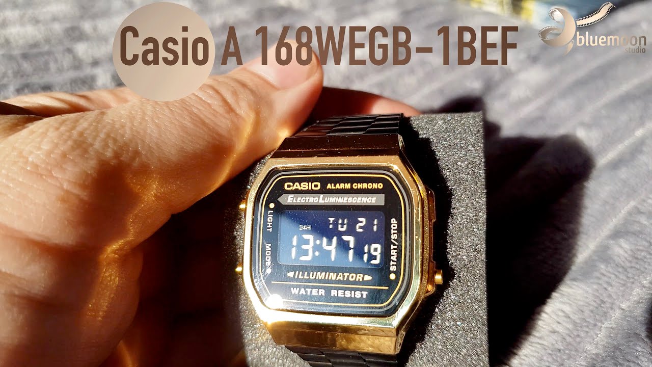 Casio A 168WEGB-1BEF