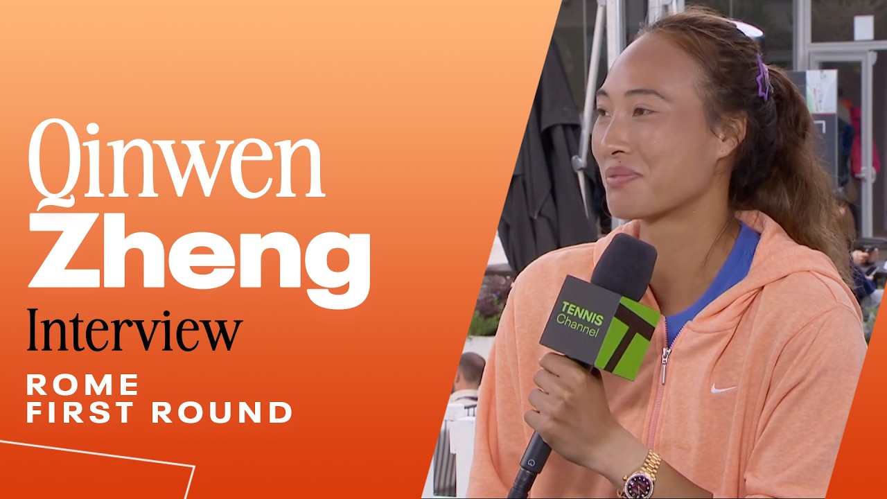 Zheng Qinwen enjoying Italian food and dressing up | 2026 Rome