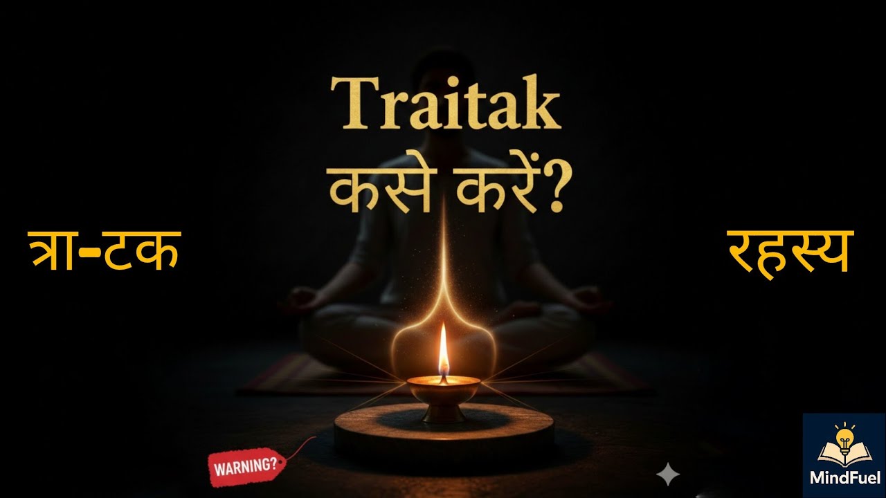 त्राटक साधना आसान भाषा में | Tratak Sadhana Step-by-Step Guide | मन को एकाग्र करने की शक्तिशाली विधि
