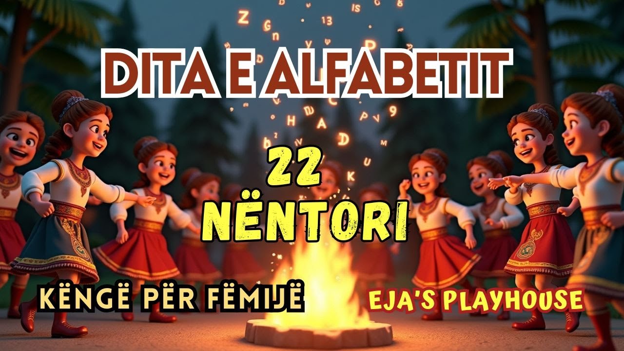 Dita e Alfabetit 🇦🇱 | 22 N&euml;ntor | K&euml;ng&euml; p&euml;r F&euml;mij&euml; | Eja&rsquo;s Playhouse