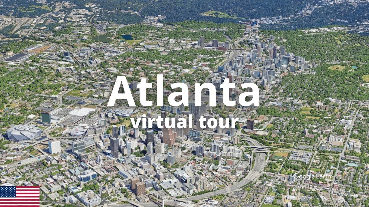 Atlanta - Virtual Tour Capital of Georgia - USA