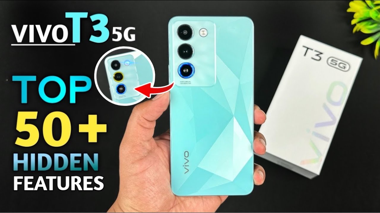 Vivo T3 5G Top 40++ Hidden Features || Vivo T3 5G Tips & Tricks | Vivo T3 5G