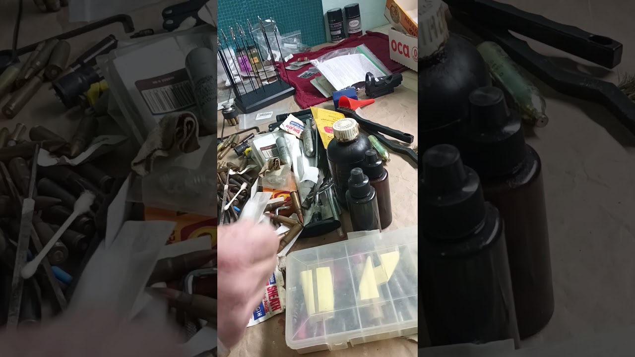going through reloading supplies cleaning up part 3