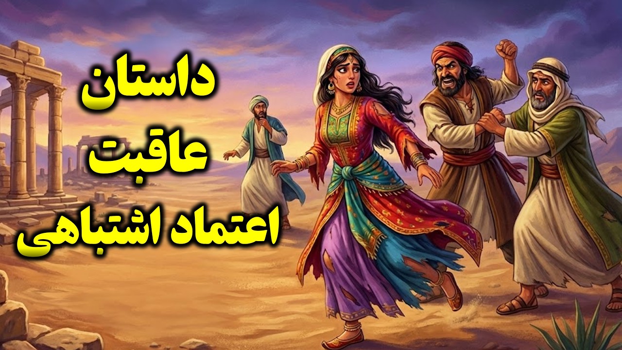 داستان فارسی نتیجه اعتماد اشتباه| داستان کهن فارسی مخصوص بزرگسالان،چطوری زنم از اینجا سر دراورد؟!