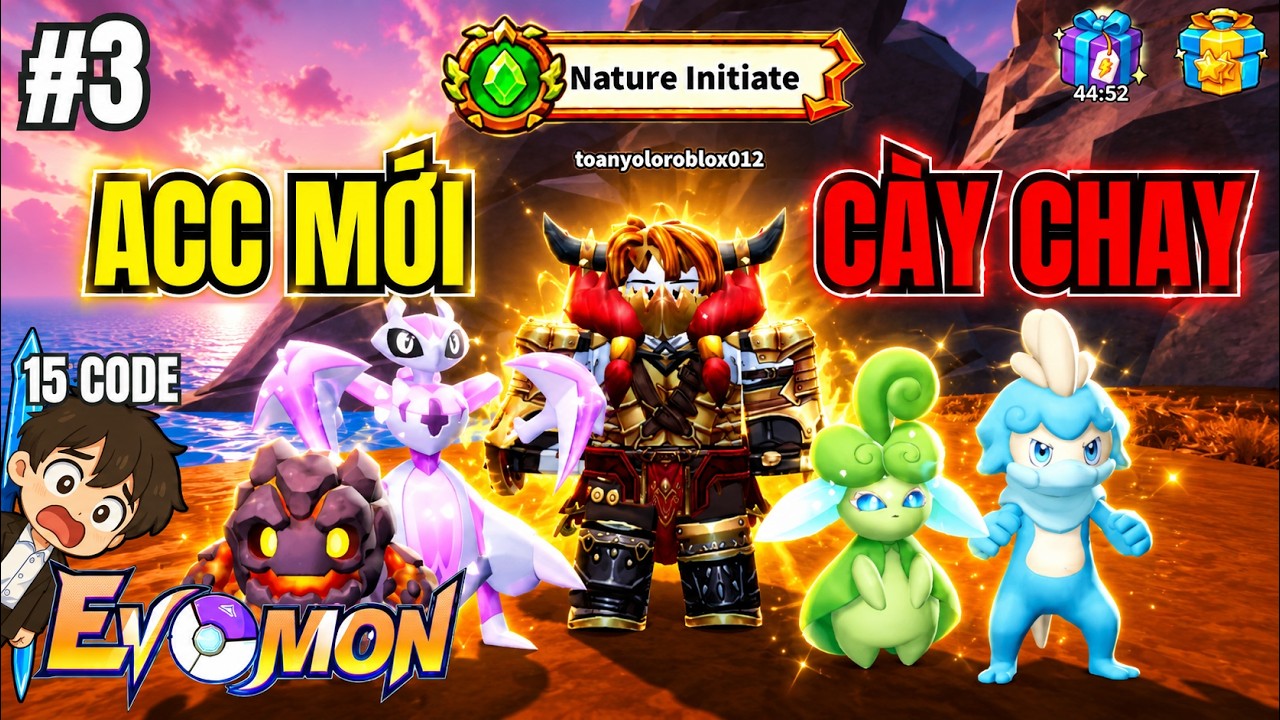 M&igrave;nh Tạo Lại Từ Đầu C&agrave;y Chay Evomon V&agrave; Code Mới | C&agrave;y Chay Tập 3 Evomon