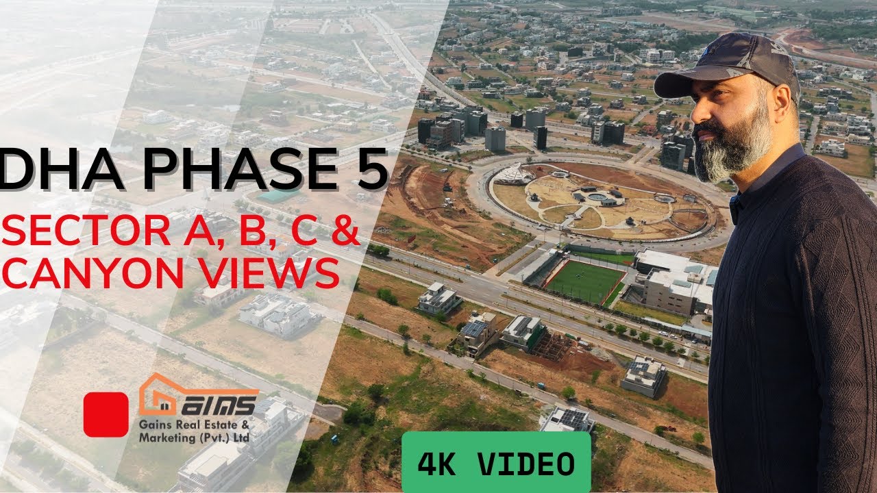 DHA Phase 5 Islamabad | Sector A, B, C & Canyon Views Complete Review | Malik Junaid Gains Real