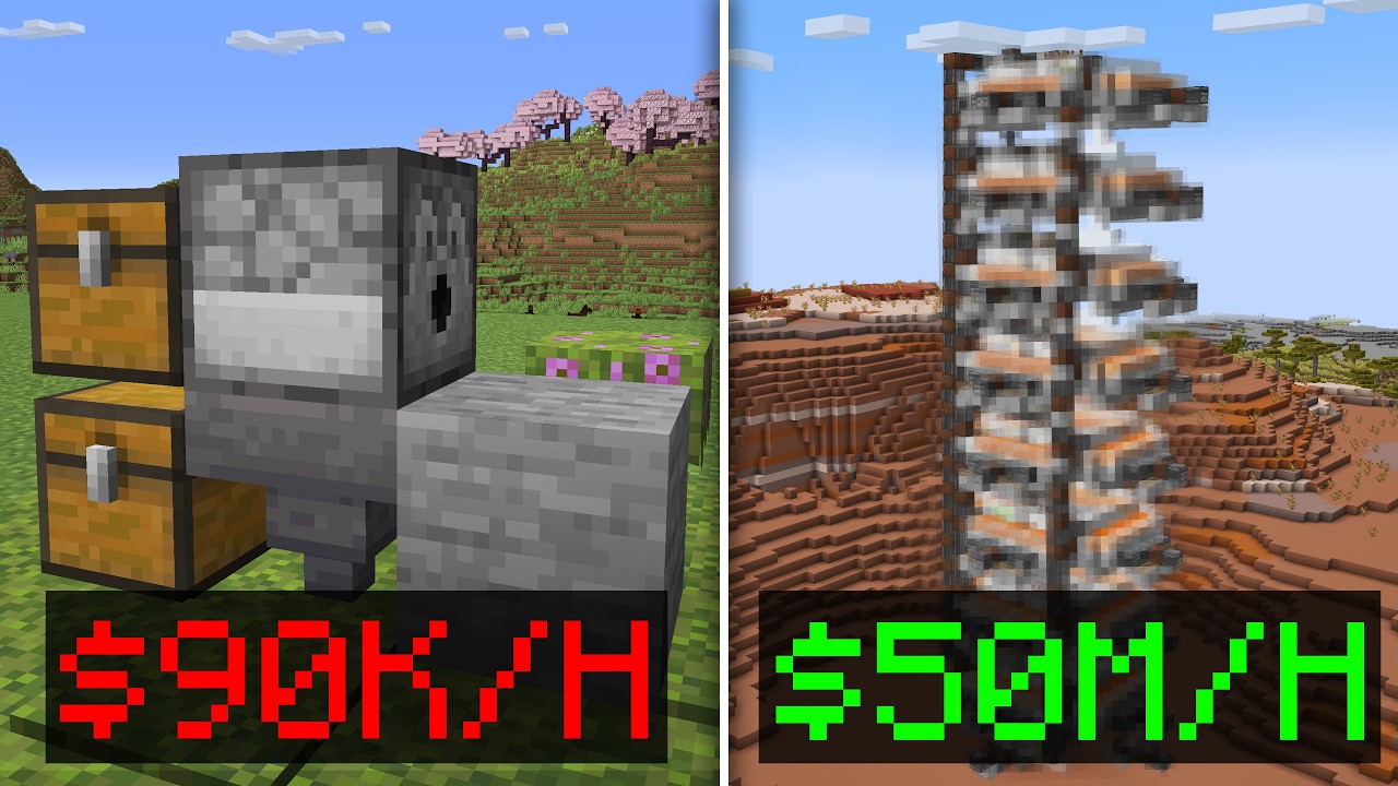I Built the Smallest vs Largest Bonemeal Farm