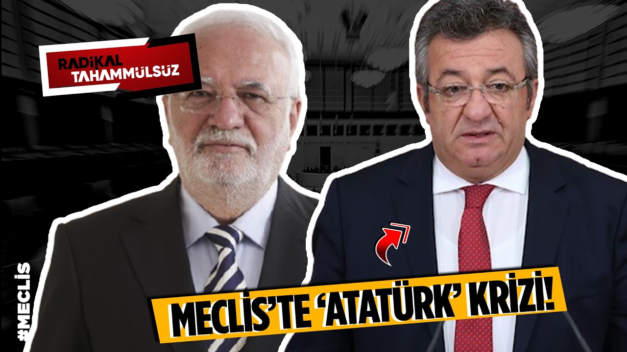 TBMM’de Atatürk Gerilimi Zirve Yaptı! AKP, CHP ve DEM Arasında Dakikalarca Süren Kavga! | ARŞİV