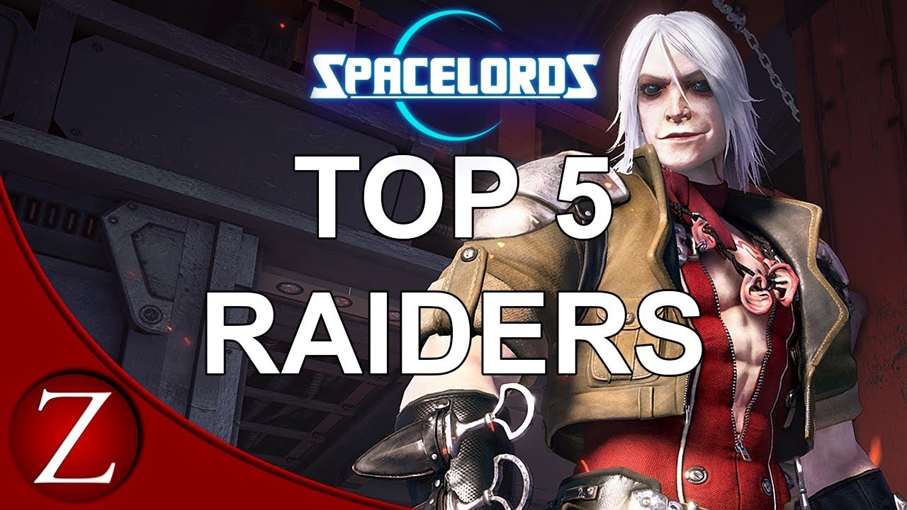 Мои лучшие 5 рейдеров в Spacelords