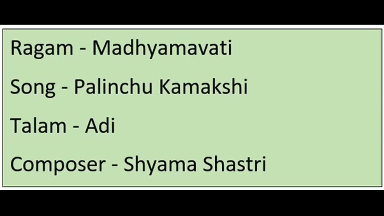 Palinchu Kamakshi
