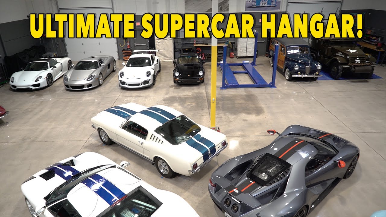 Ultimate Supercar Collection Hangar Tour | Ford GTs and More!