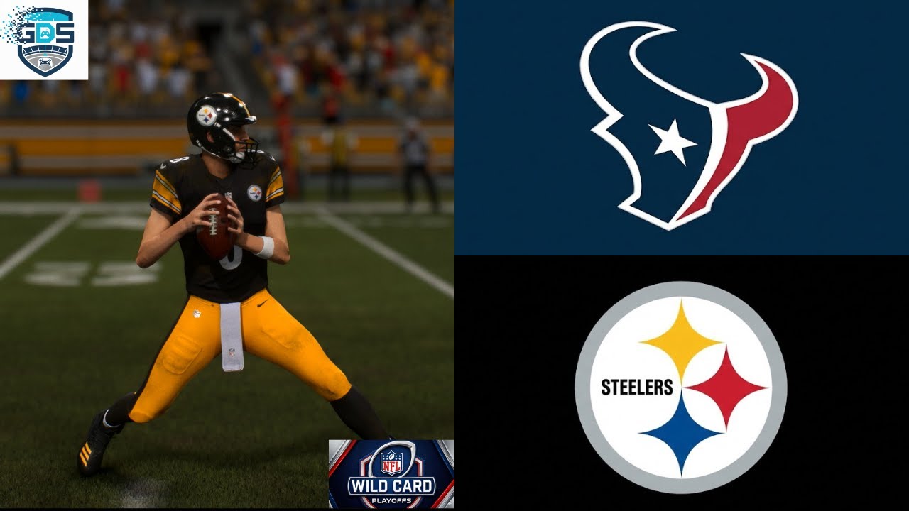 4K 60FPS | Madden 26 | AFC Wild Card Round (2nd SIM): Texans (12-5) vs. Steelers (10-7)