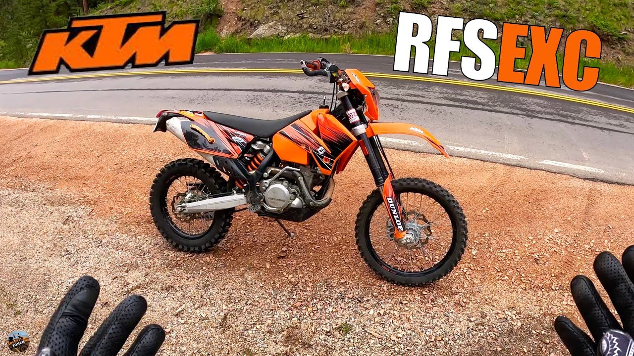 Тест-драйв двигателя 16-летнего KTM 450 EXC (RFS)
