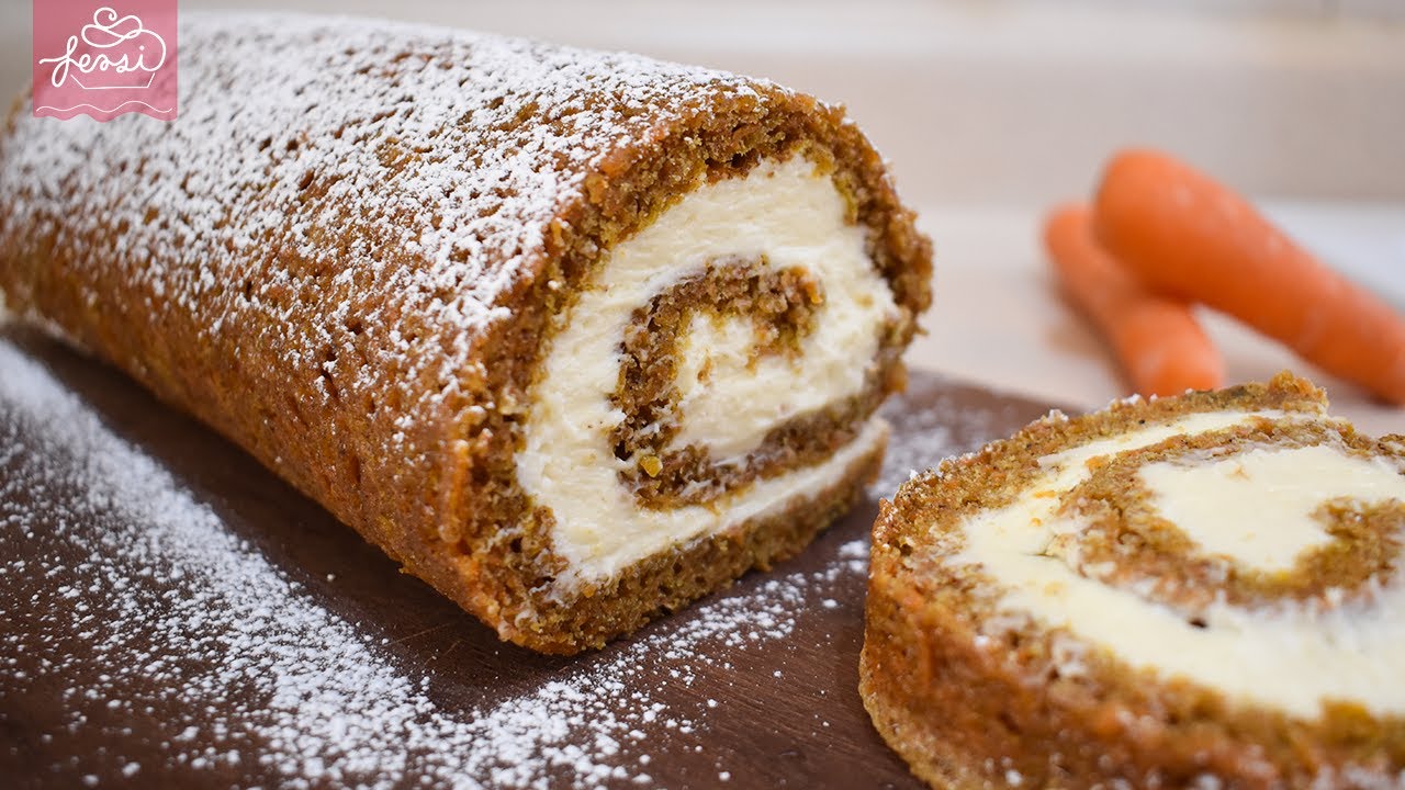 Rollo de zanahoria 🥕🥕 | Fersi Postres