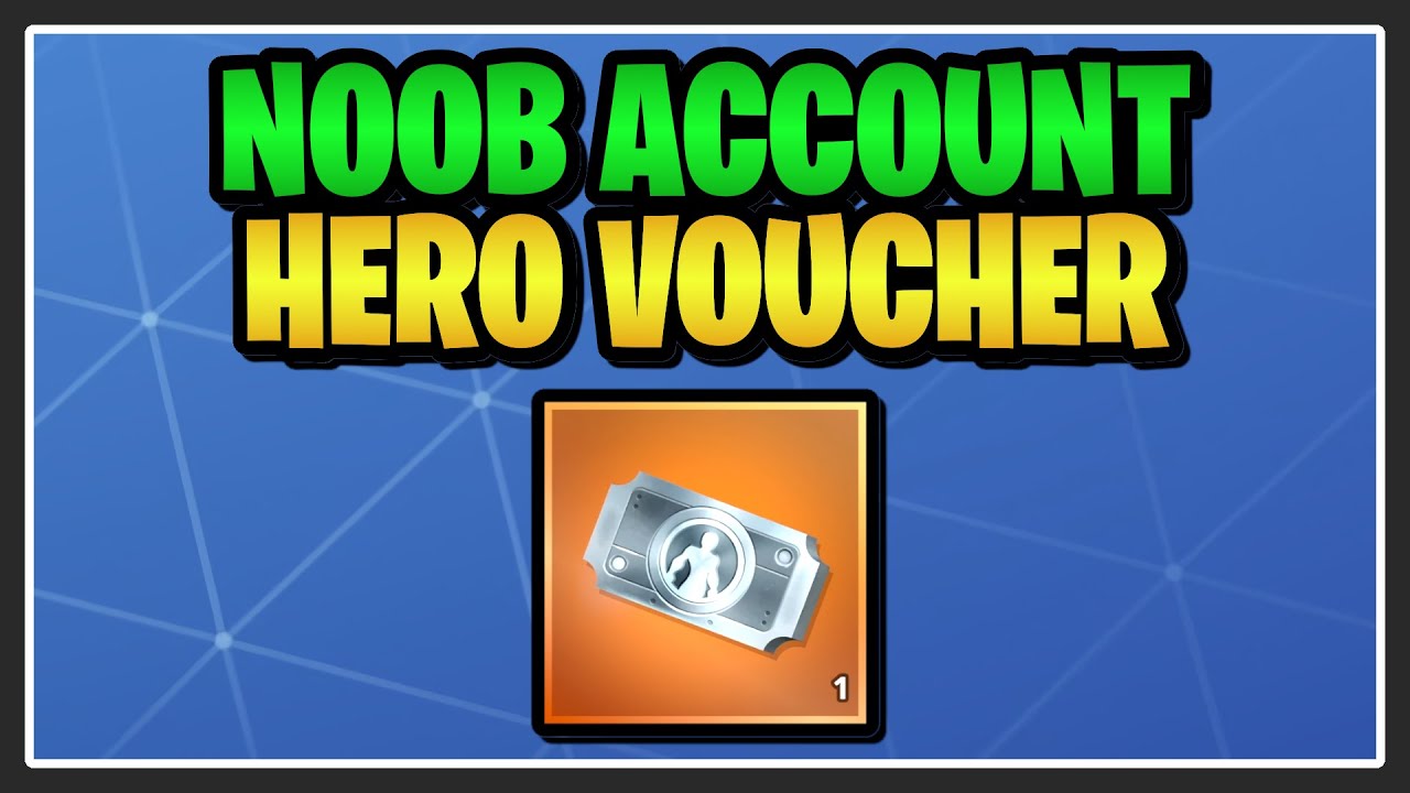 SPENDING MY FIRST HERO VOUCHER ON THE NOOB ACCOUNT!