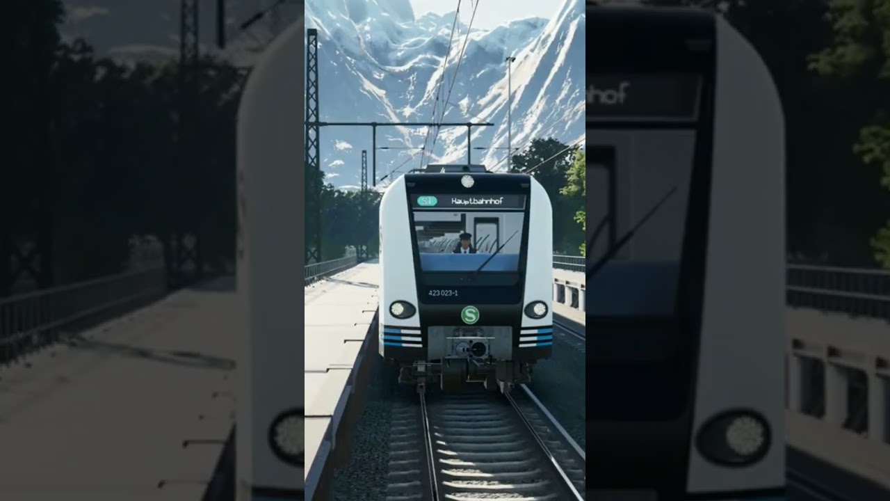 S-Bahn Stuttgart Bremssound | #trainsimworld4 #tsw4 #br423 #sbahnstuttgart #soundmod #repaint