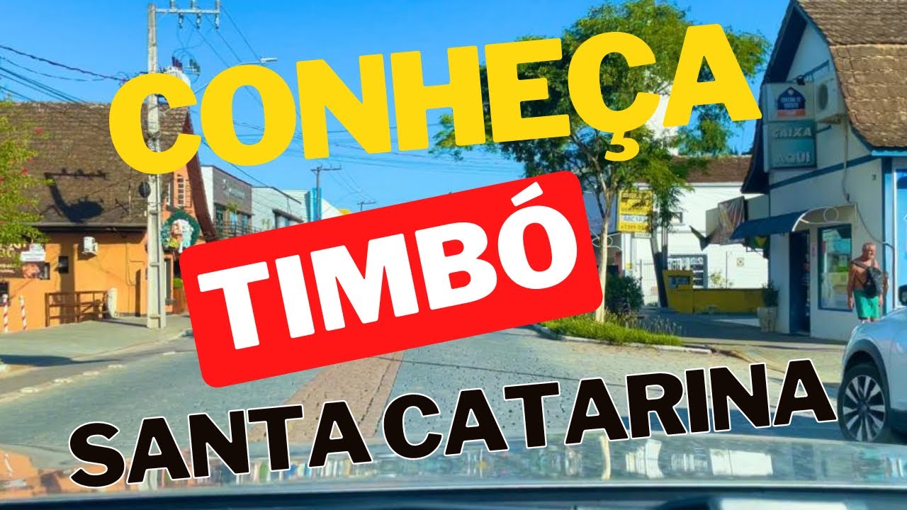 CONHEÇA TIMBÓ SANTA CATARINA