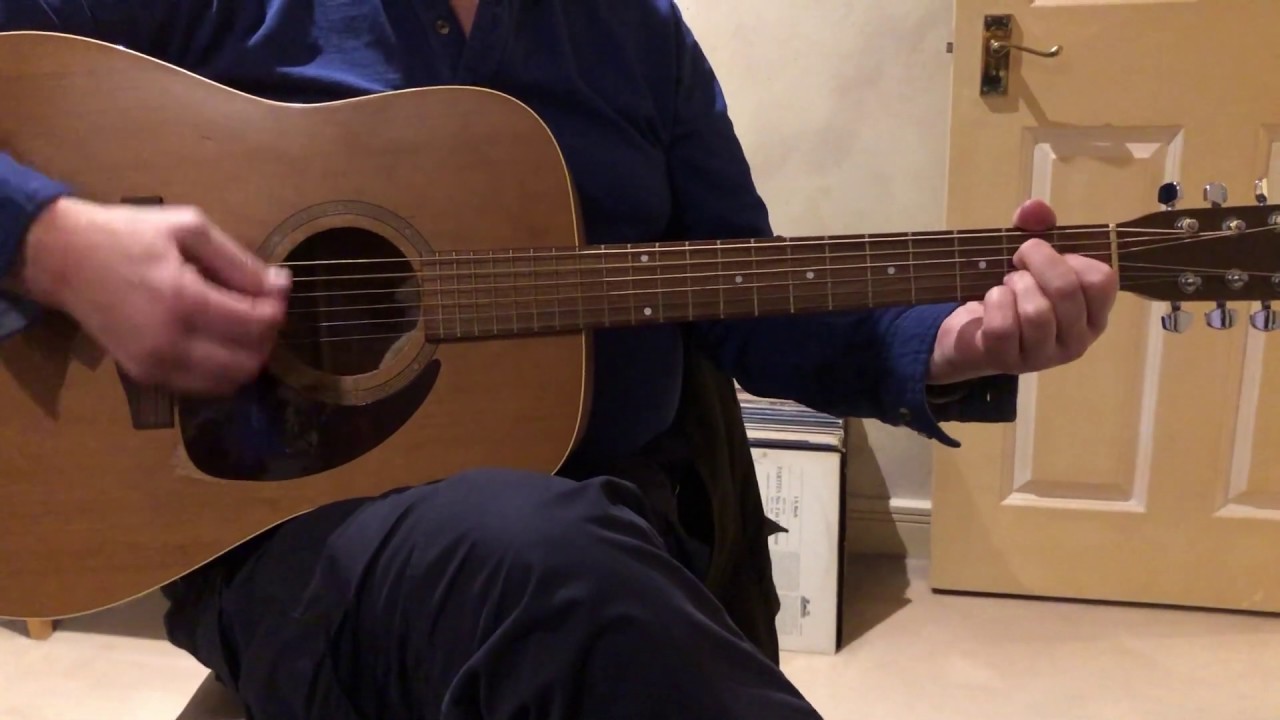 Intermediate Guitar Lesson: How to play 'Oh Lonesome Me' (Don Gibson) as in  original hit version