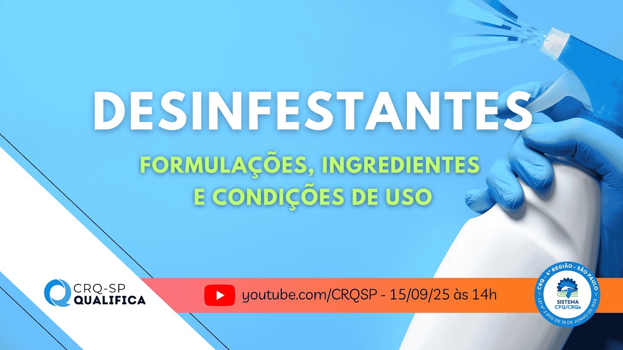 DESINFESTANTES - Formulações, Ingredientes e Condições de Uso