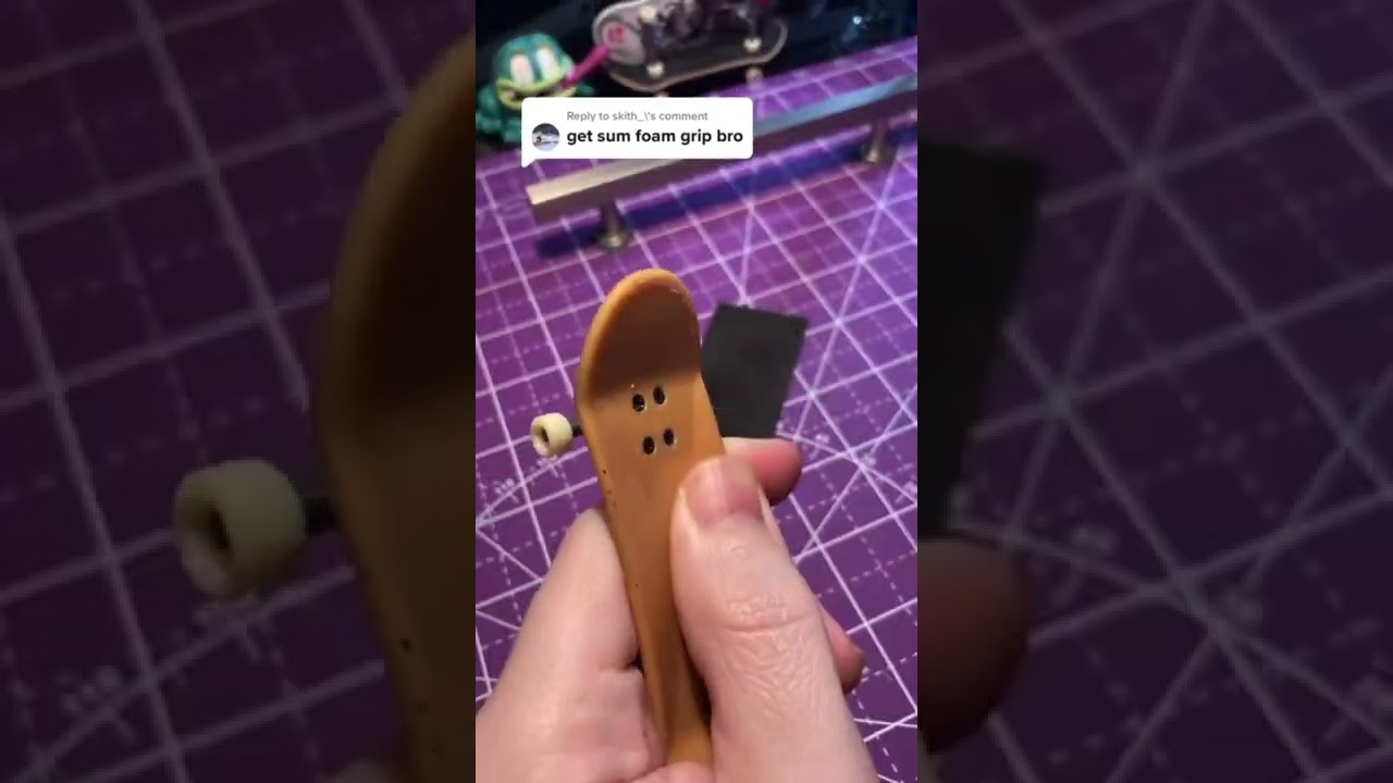 Совет дня от Tech Deck №2: пенорезиновая рукоятка #шорты #techdeck