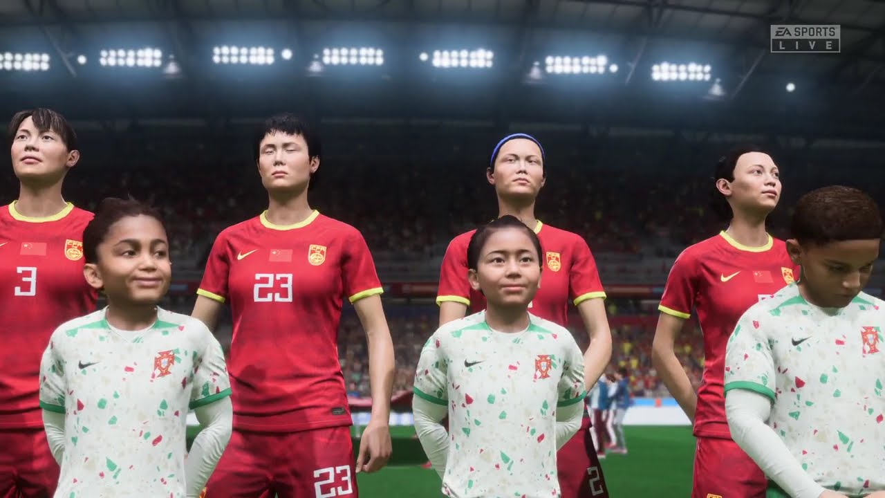 November 13, 2025 | Portugal vs China | Women's Friendly Football Gaming Match | FIFA23 ULTRA HD