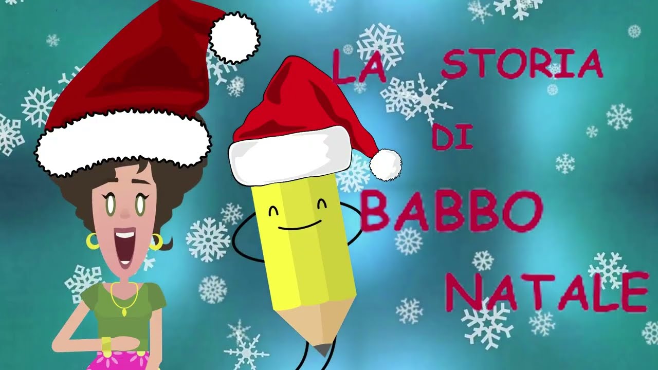 La storia di Babbo Natale raccontata ai bambini