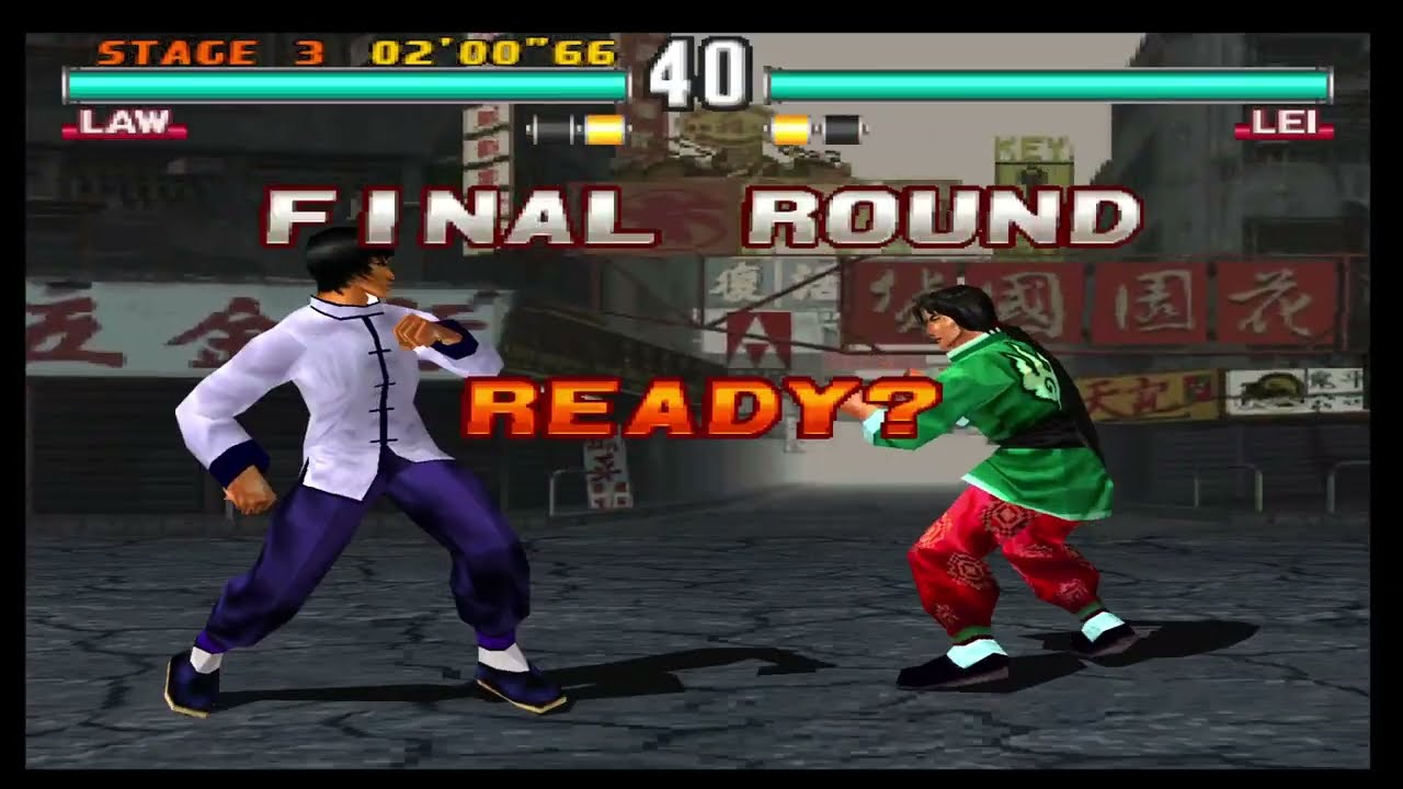 TEKKEN 3 ( PlayStation 5 ) Version - Arcade Mode Forest Law on The Hardest Difficulty