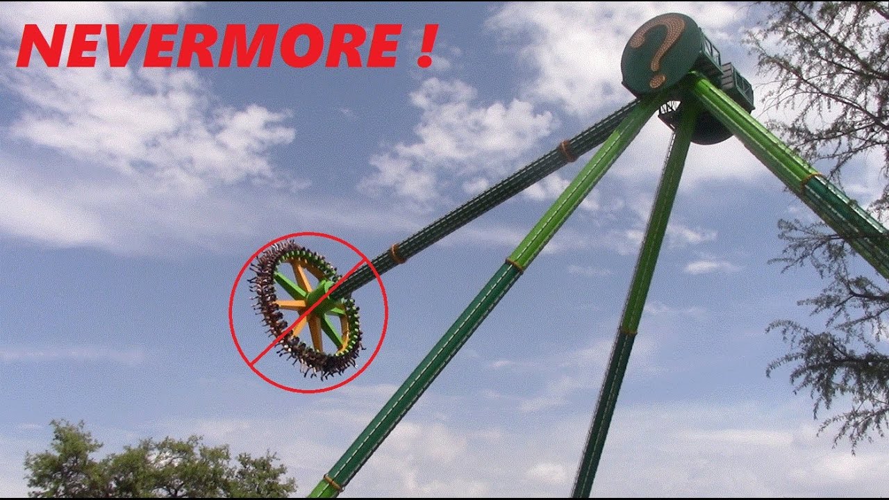 I will never again ride the Riddler Revenge at Six Flags over Texas
