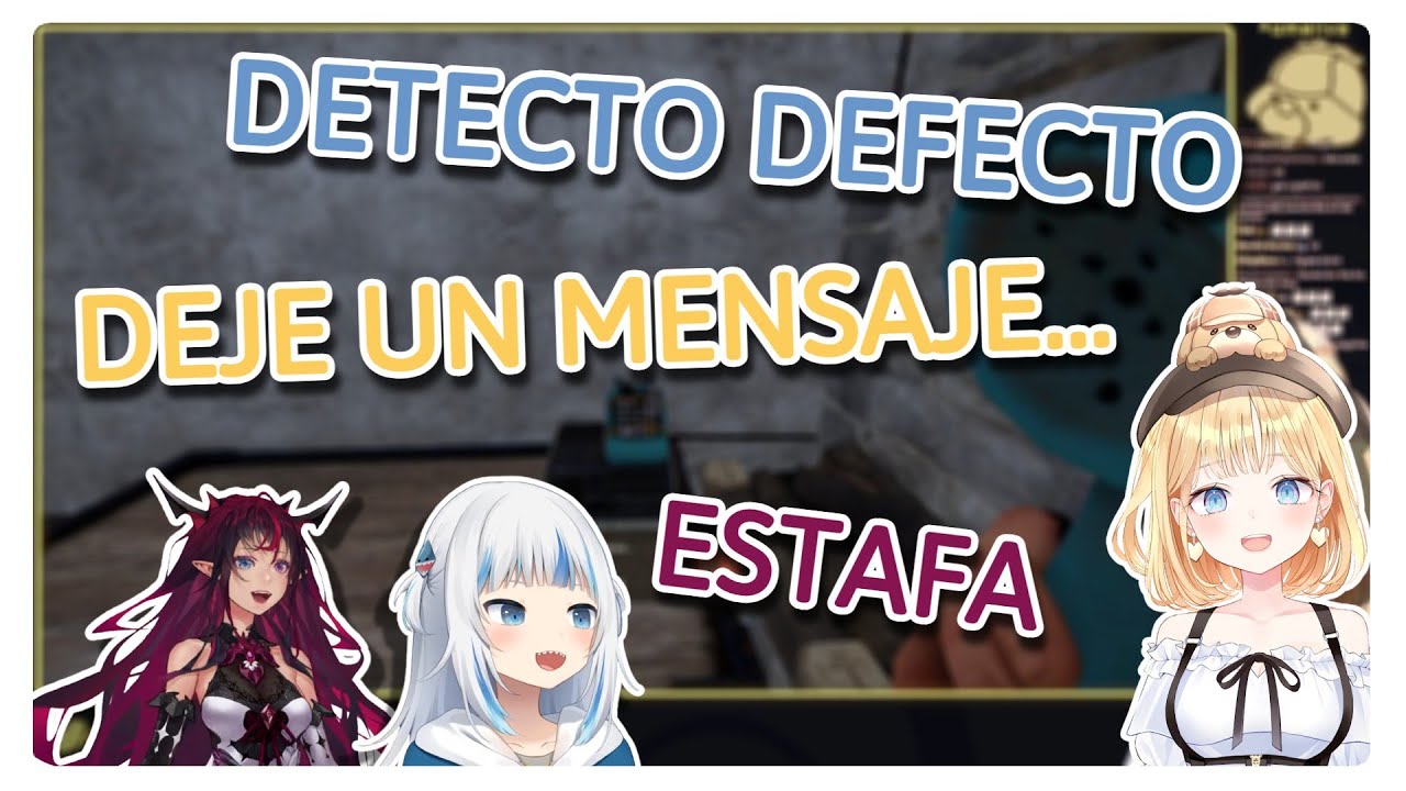 Gura y Ame empiezan la guerra de bromas telefónicas en Rust | AmeSame [HololiveEN] [Sub Español]