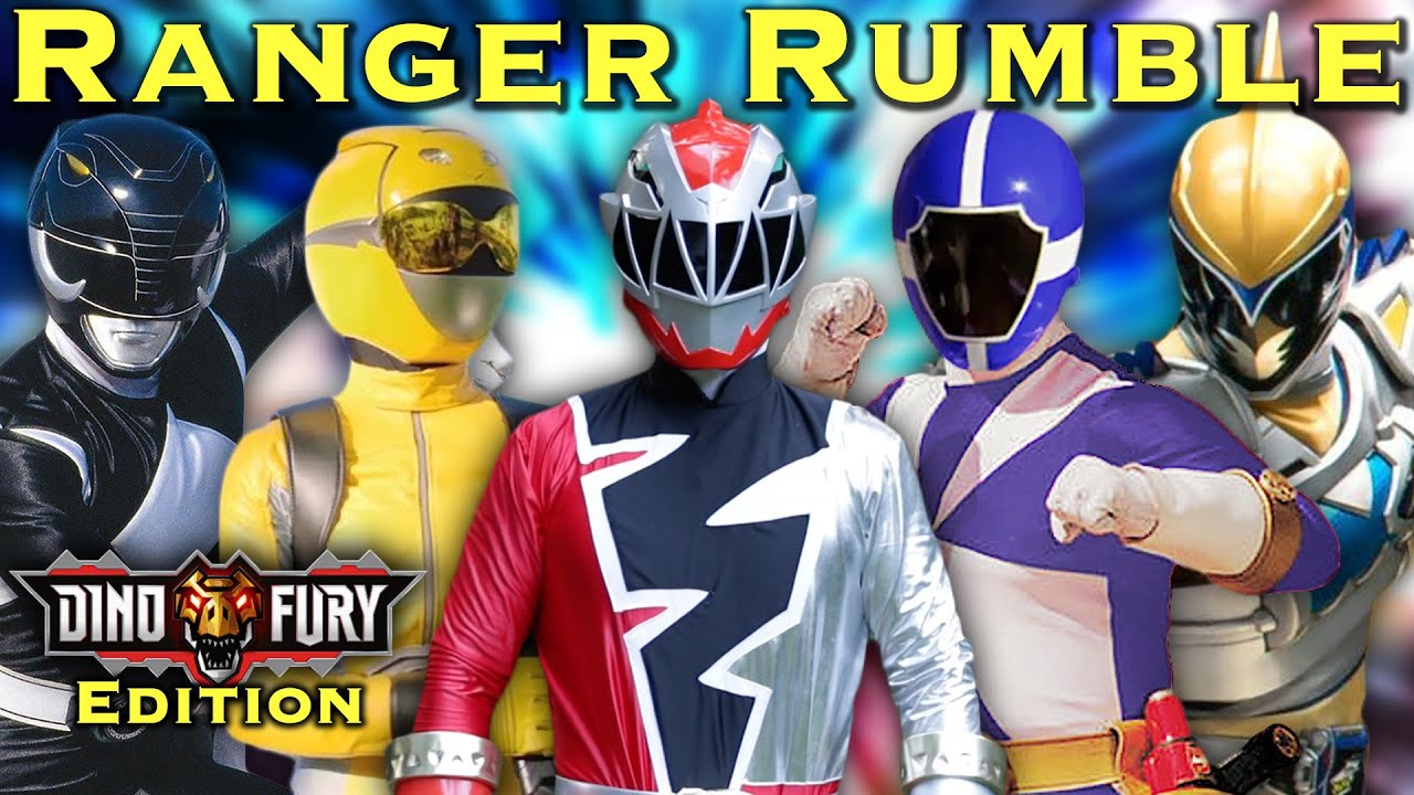RANGER RUMBLE *Dino Fury Edition* - feat. REAL Power Rangers
