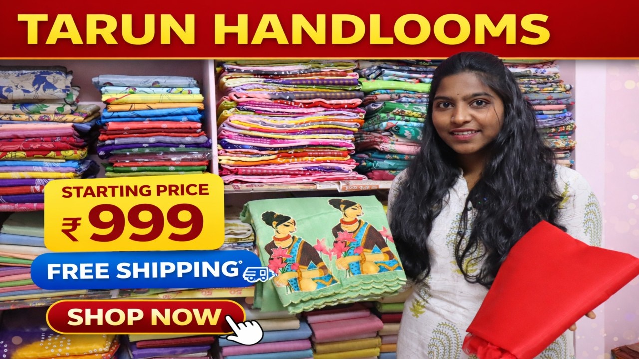 STARTING PRICE₹999||FREE SHIPPING||TARUN HANDLOOMS@startup sutram