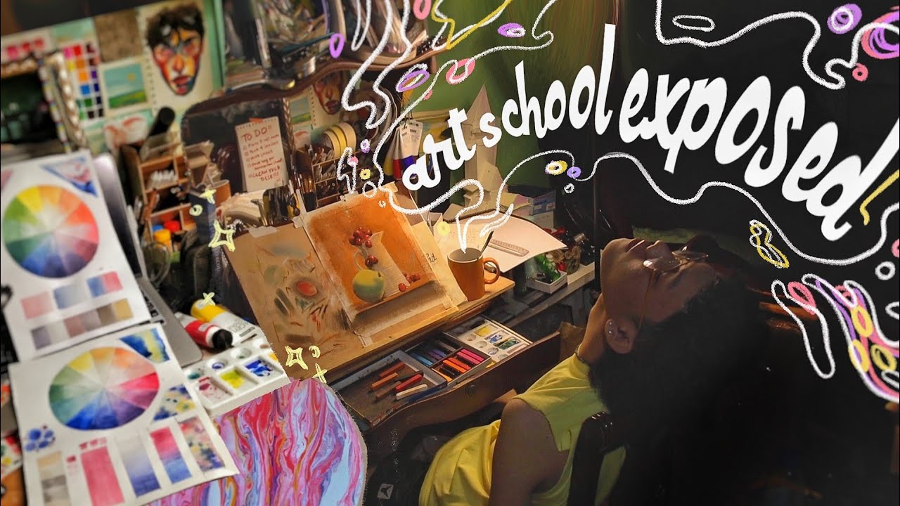 who said fine arts online is fun? 😴🎨 (up diliman)