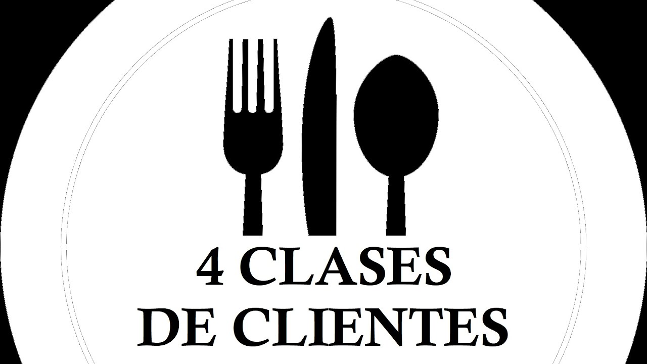 4 TIPOS DE CLIENTES en restaurantes | Atención al cliente | Buenos clientes y clientes conflictivos