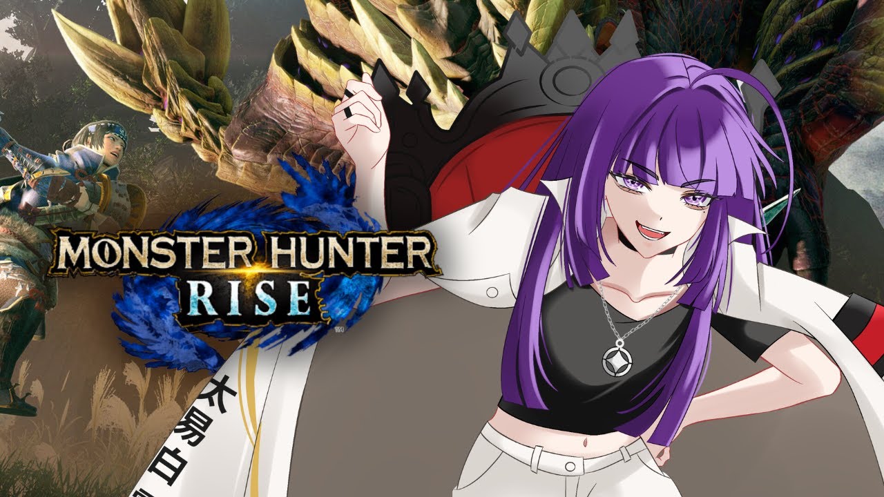 【MONSTER HUNTER RISE】 Game mudah karena dijoki PasuKant #vtuberid