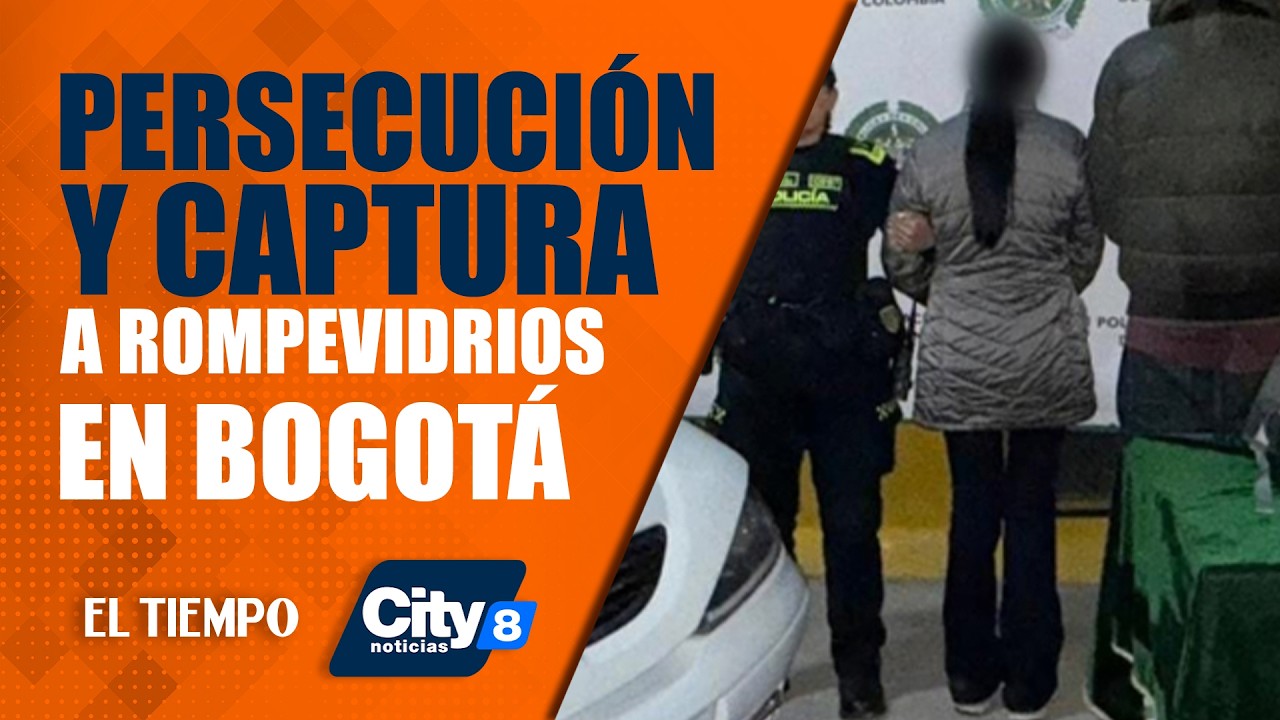 CityNoticias 9 de febrero: Capturan a dos ‘rompevidrios’ en el centro de Bogotá
