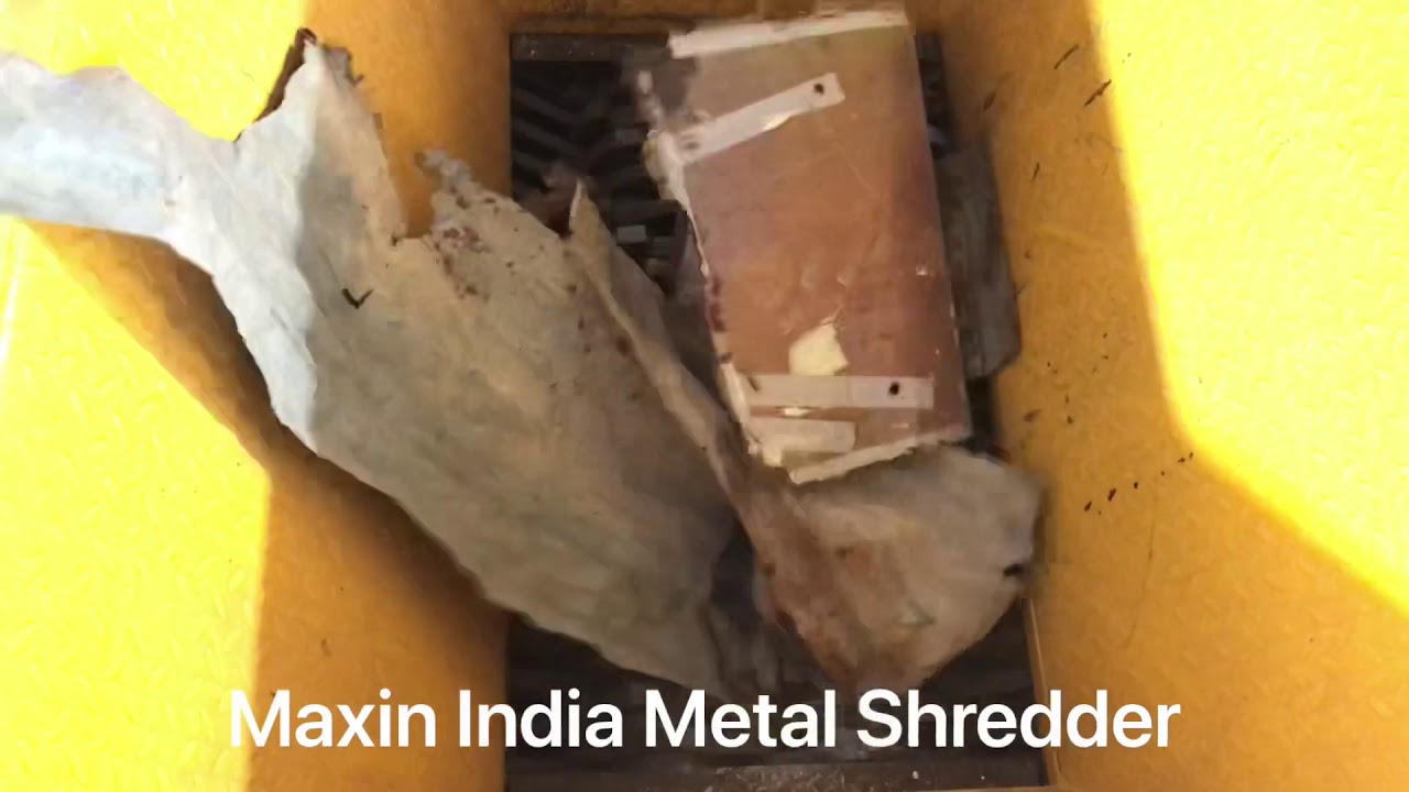 Heavy Duty Iron Scrap Shredder, Scrap Metal Shredder, Industrial Scrap Metal Crusher, Metal Grinder,
