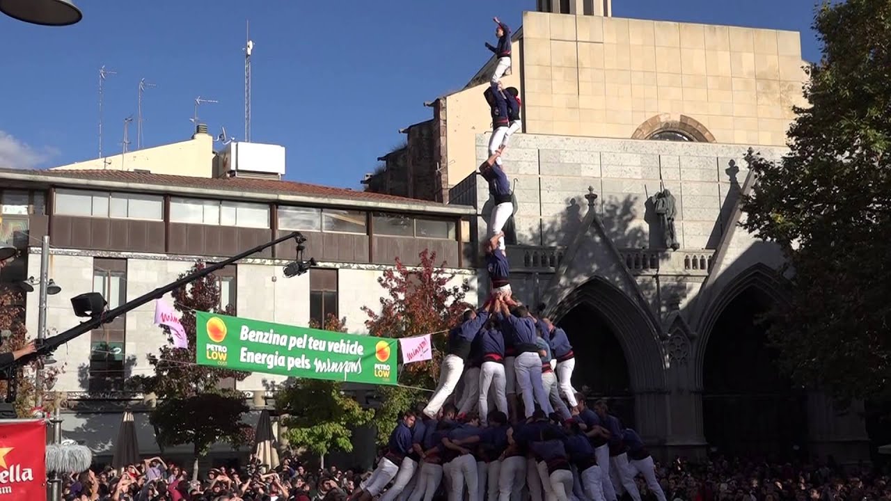 2014-11-16. Capgrossos de Mataró, intent Pilar de 8fm, Terrassa