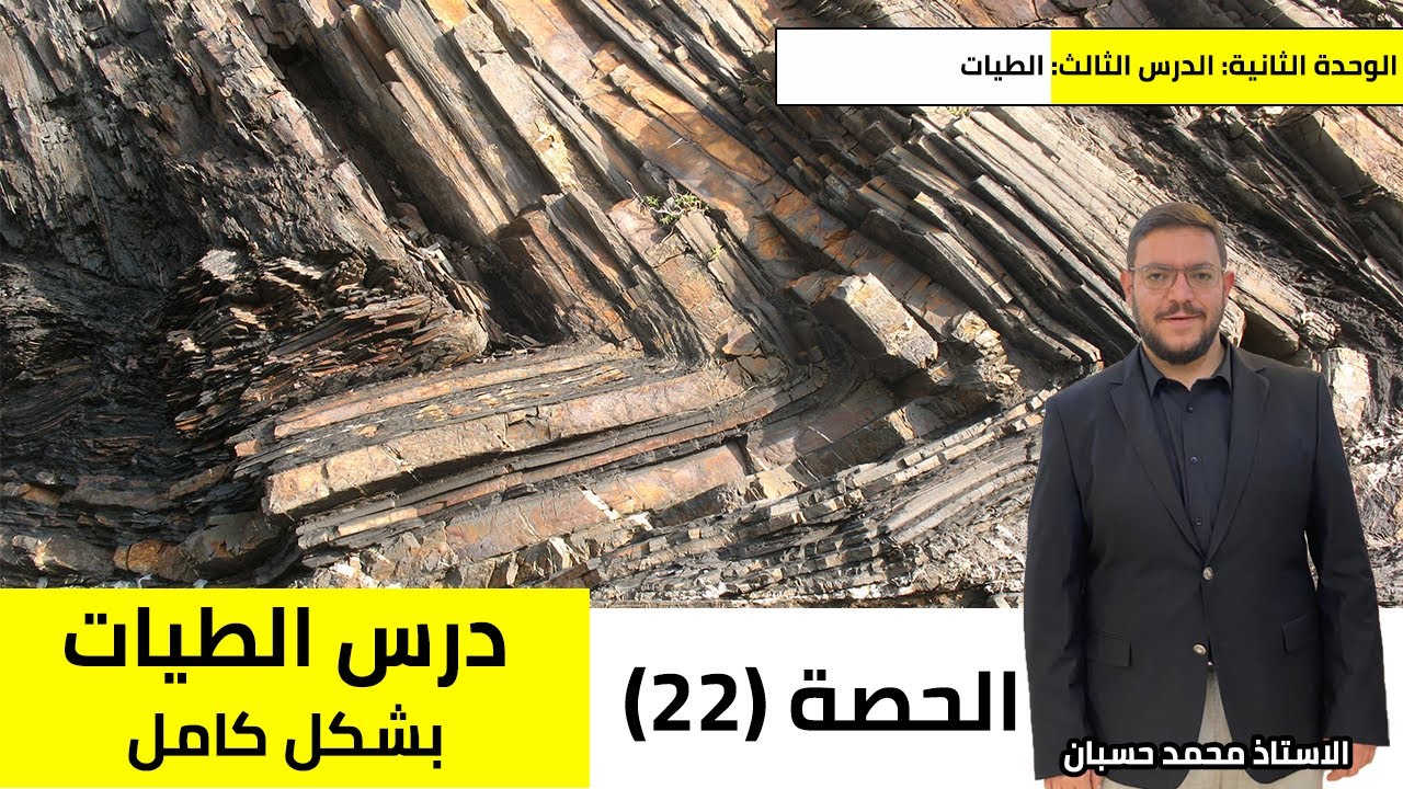علوم الأرض والبيئة - توجيهي 2008 | الطيات