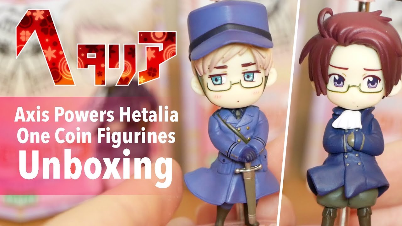 Axis Powers Hetalia One Coin Figurines Unboxing & Review