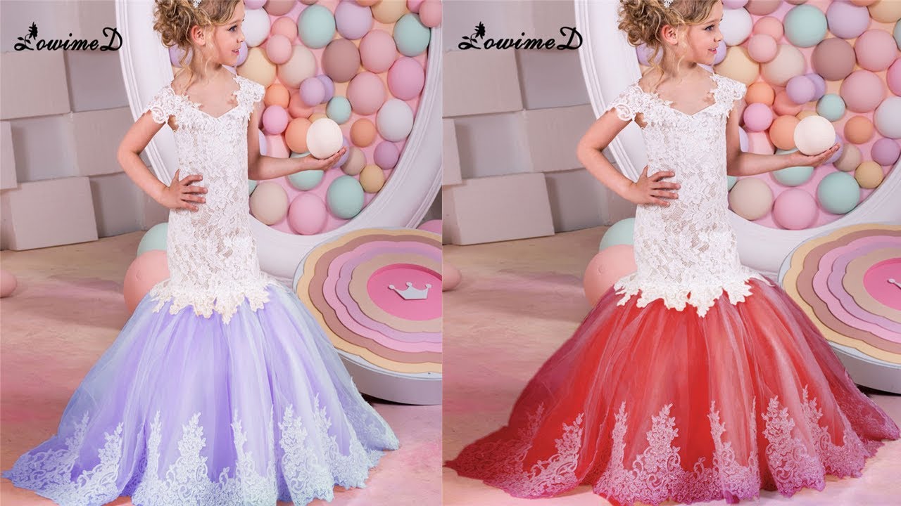 Latest Flower girl dresses, Baby girl dresses, Birthday Dresses