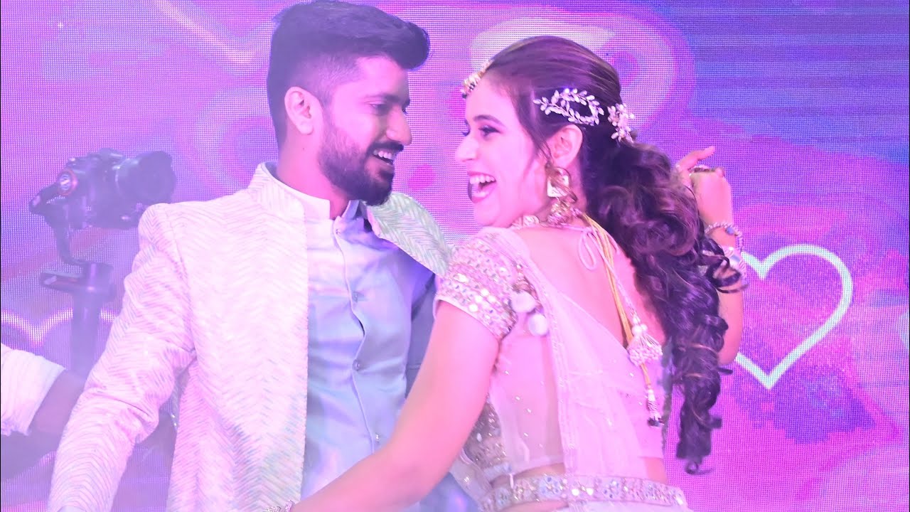 Best Sangeet entry dance || Best Bride entry || Best Groom entry || ❤️Vaishali & Deepesh❤️ ||