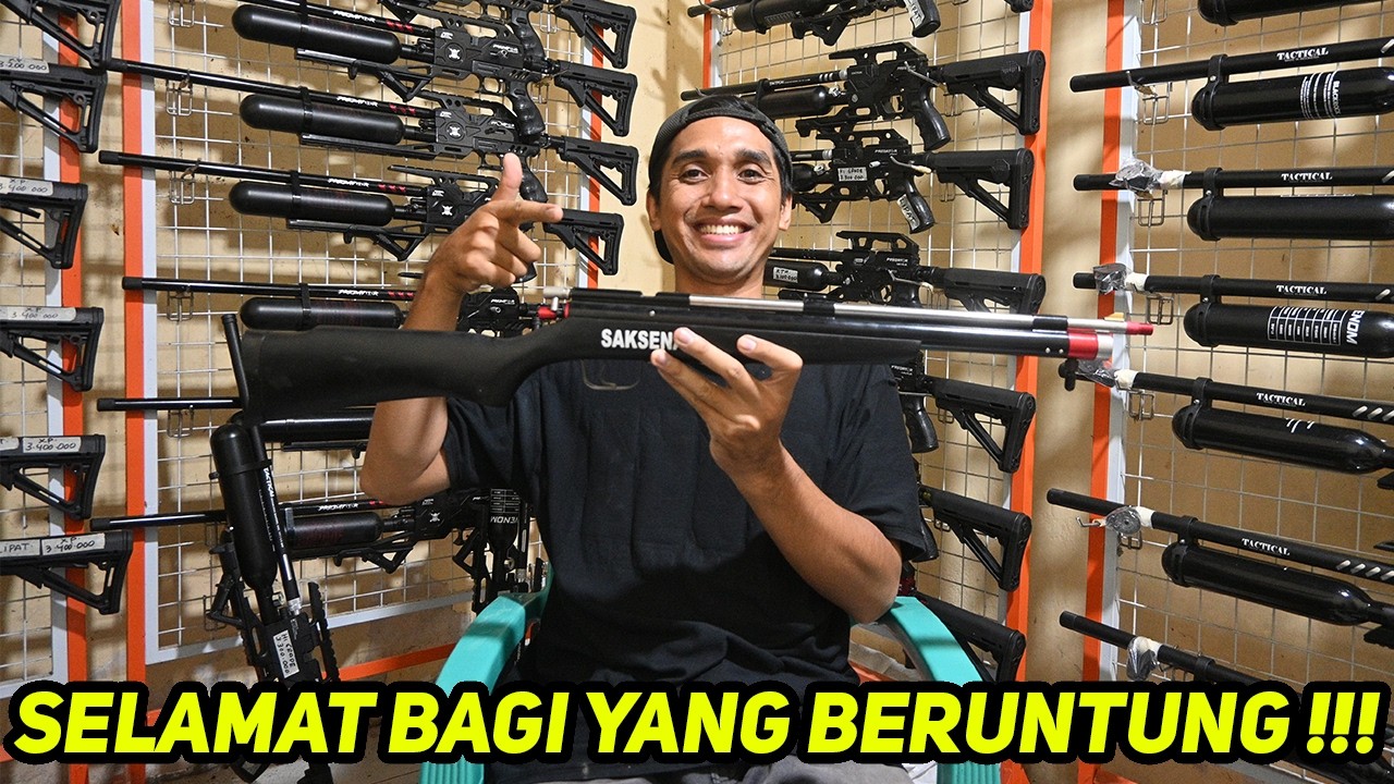SENAPAN ANGIN PCP GRATIS DARI PANCASONA (SELAMAT UNTUK YANG SUDAH BERUNTUNG)