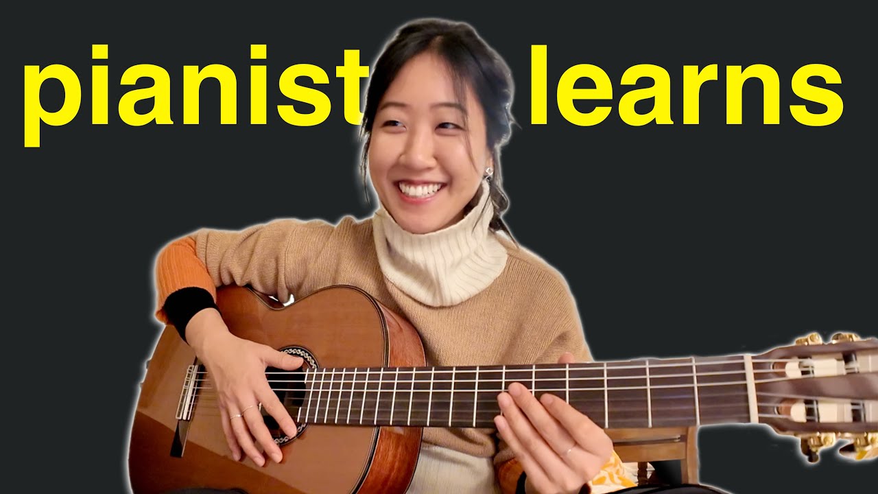 Pianist Learns Classical Guitar